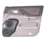 Front Door Custom Speaker Pods for the 2001-2007 Toyota Sequoia Tundra to hold Dual 6.5 in  speakers for car audio installation upgrade