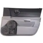 Front Door Custom Speaker Pods for the 2006-2007 Dodge Charger Magnum to hold Dual 6.5 in and 3.5 in  speakers for car audio installation upgrade