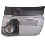 Front Door Custom Speaker Pods for the 2006-2007 Dodge Charger Magnum to hold 8.0 in  speakers for car audio installation upgrade