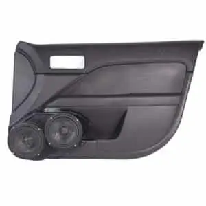 Front Door Custom Speaker Pods for the 2006-2012 Ford Fusion to hold Dual 6.5 in  speakers for car audio installation upgrade