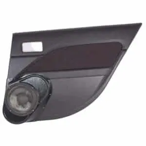 Rear Door Custom Speaker Pods for the 2006-2012 Ford Fusion to hold 8.0 in  speakers for car audio installation upgrade
