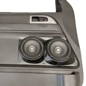 Front Door Custom Speaker Pods for the 2007-2017 Ford Expedition to hold Dual 6.5 in  speakers for car audio installation upgrade