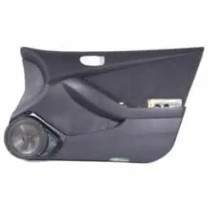 Front Door Custom Speaker Pods for the 2007-2012 Nissan Altima to hold 8.0 in  speakers for car audio installation upgrade