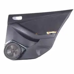 Rear Door Custom Speaker Pods for the 2007-2012 Nissan Altima to hold 8.0 in  speakers for car audio installation upgrade