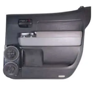 Rear Door Custom Speaker Pods for the 2007-2013 Toyota Tundra to hold Dual 6.5 in  speakers for car audio installation upgrade