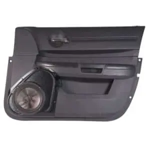 Front Door Custom Speaker Pods for the 2008-2010 Dodge Charger to hold 8.0 in  speakers for car audio installation upgrade