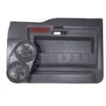 Front Door Custom Speaker Pods for the 2008-2009 Ford F-250F-350 to hold Dual 8.0 in  speakers for car audio installation upgrade