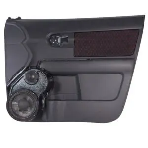 Front Door Custom Speaker Pods for the 2008-2015 Scion xB to hold 8.0 in and 3.5 in  speakers for car audio installation upgrade
