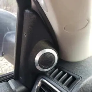 Sail Panel Custom Speaker Pods for the 2009-2018 Dodge Ram to hold 2.0 in  speakers for car audio installation upgrade