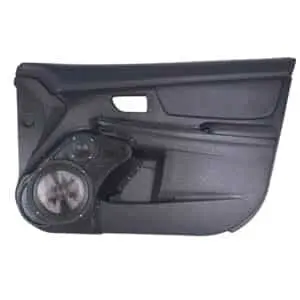 Front Door Custom Speaker Pods for the 12-16Cro Subaru Crosstrek Impreza to hold 8.0 in and 3.5 in  speakers for car audio installation upgrade