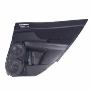 Rear Door Custom Speaker Pods for the 12-16Cro Subaru Crosstrek Impreza to hold Dual 6.5 in  speakers for car audio installation upgrade