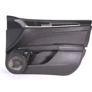 Front Door Custom Speaker Pods for the 2013-2020 Ford Fusion to hold 8.0 in and 2.0 in  speakers for car audio installation upgrade