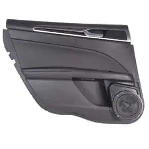 Rear Door Custom Speaker Pods for the 2013-2020 Ford Fusion to hold 6.5 in  speakers for car audio installation upgrade