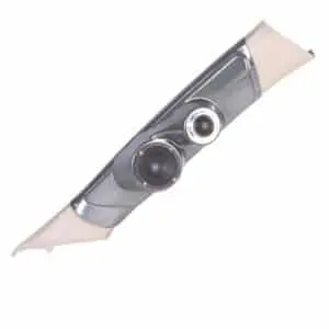 A-Pillar Custom Speaker Pods for the 2014-2018 Chevrolet Silverado GMC Sierra to hold 3.5 in and 2.0 in  speakers for car audio installation upgrade