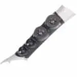 A-Pillar Custom Speaker Pods for the 2014-2018 Chevrolet Silverado GMC Sierra to hold Dual 3.5 in and Dual 2.0 in  speakers for car audio installation upgrade