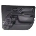 Front Door Custom Speaker Pods for the 2014-2018 Chevrolet Silverado GMC Sierra to hold Dual 6.5 in and Dual 3.5 in  speakers for car audio installation upgrade