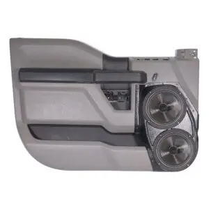 Front Door Custom Speaker Pods for the 2015-2020 Ford F-150 F-250F-350 to hold Dual 8.0 in  speakers for car audio installation upgrade