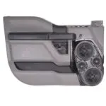 Front Door Custom Speaker Pods for the 2015-2020 Ford F-150 F-250F-350 to hold Dual 6.5 in and Dual 3.5 in speakers for car audio installation upgrade