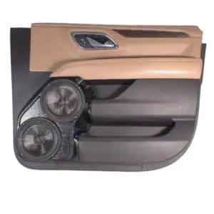 Front Door Custom Speaker Pods for the 2021-2025 Chevrolet Suburban Chevrolet Tahoe GMC Yukon to hold Dual 8.0 in  speakers for car audio installation upgrade