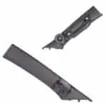 A-Pillar Custom Speaker Pods for the 2021-2025 Chevrolet Suburban Chevrolet Tahoe GMC Yukon to hold 3.5 in speakers for car audio installation upgrade