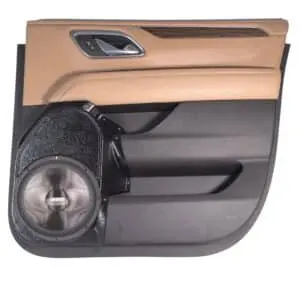 Rear Door Custom Speaker Pods for the 2021-2025 Chevrolet Suburban Chevrolet Tahoe GMC Yukon to hold 10.0 in  speakers for car audio installation upgrade