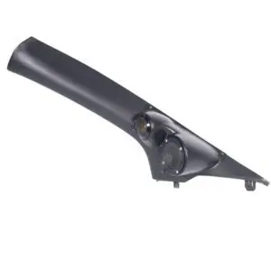 A-Pillar Custom Speaker Pods for the 2022-2025 Nissan Frontier to hold 3.5 in and 2.0 in  speakers for car audio installation upgrade