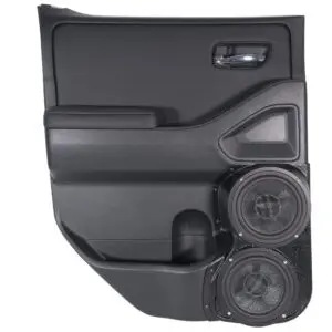 Rear Door Custom Speaker Pods for the 2022-2025 Nissan Frontier to hold Dual 6.5 in  speakers for car audio installation upgrade