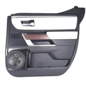 Rear Door Custom Speaker Pods for the 2022-2026 Toyota Tundra to hold 8.0 in  speakers for car audio installation upgrade