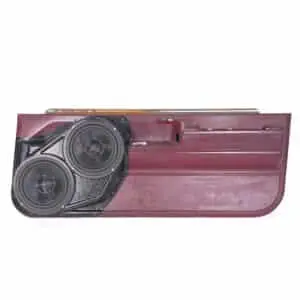 Front Door Custom Speaker Pods for the 1978-1983 Chevrolet Malibu Oldsmobile Cutlass Pontiac Bonneville to hold Dual 6.5 in  speakers for car audio installation upgrade