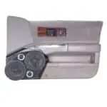 Front Door Custom Speaker Pods for the 1992-1996 Chevrolet Caprice Impala to hold Dual 6.5 in and Dual 2.0 in  speakers for car audio installation upgrade