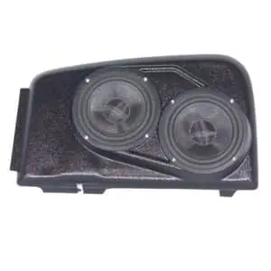 Rear Deck Custom Speaker Pods for the 1992-1996 Chevrolet Caprice Impala to hold Dual 6.5 in  speakers for car audio installation upgrade