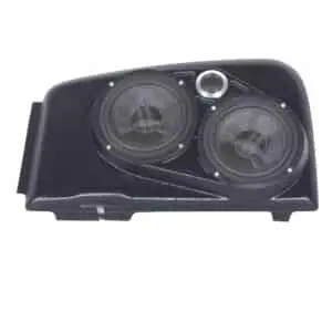 Rear Deck Custom Speaker Pods for the 1992-1996 Chevrolet Caprice Impala to hold Dual 6.5 in and 2.0 in  speakers for car audio installation upgrade