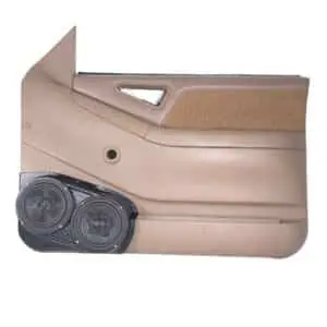 Front Door Custom Speaker Pods for the 1994-1997 Chevrolet Blazer S-10 to hold Dual 6.5 in  speakers for car audio installation upgrade