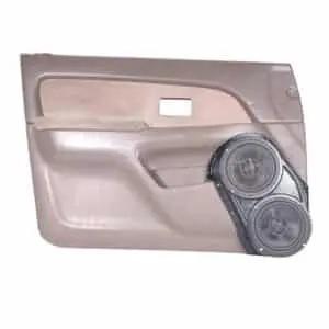 Front Door Custom Speaker Pods for the 1996-2002 Toyota 4Runner to hold Dual 6.5 in  speakers for car audio installation upgrade