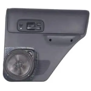 Rear Door Custom Speaker Pods for the 1997-2001 Jeep Cherokee to hold 8.0 in  speakers for car audio installation upgrade