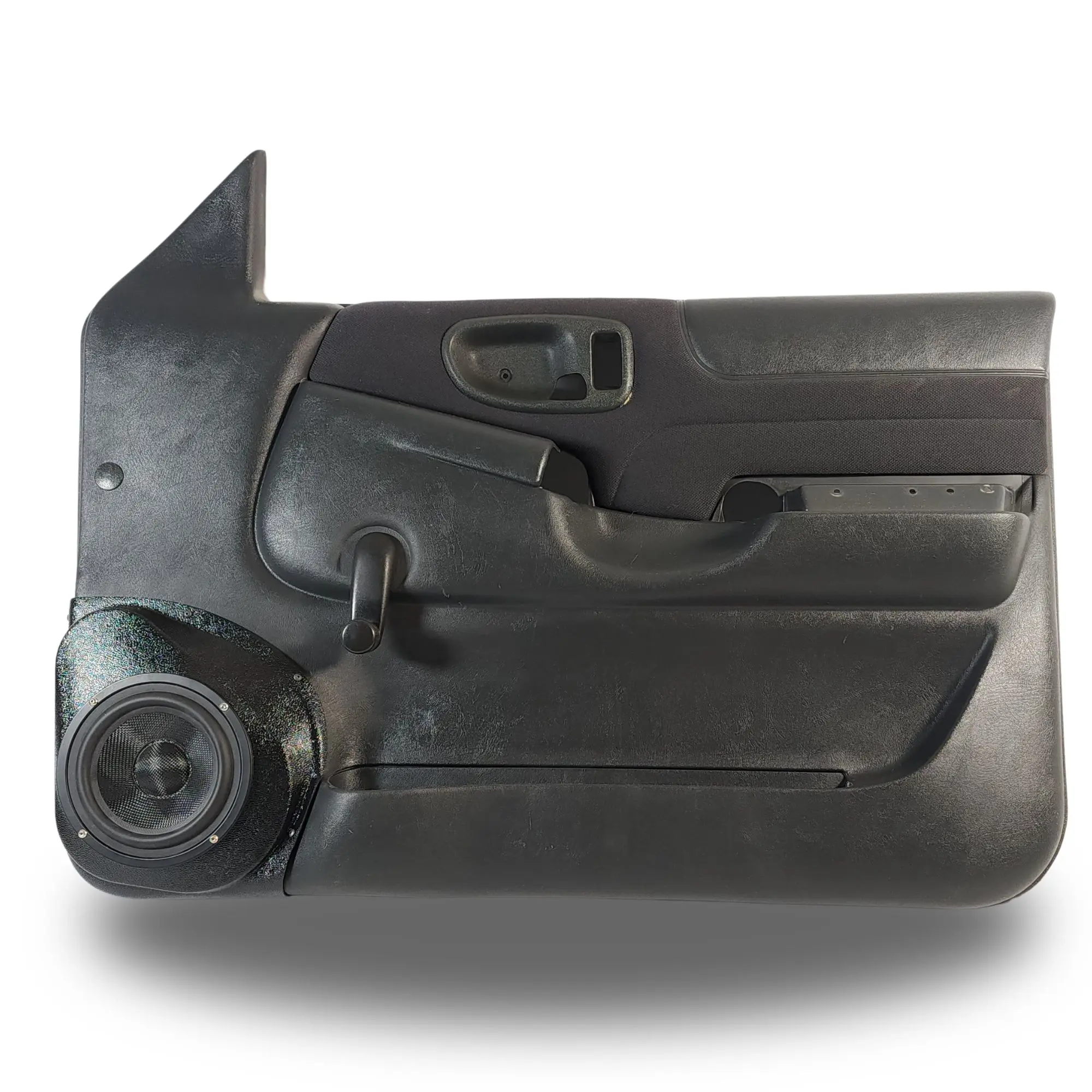 Custom Speaker Pods Single 6.5" Speaker Pods for 1998-2004 Chevrolet Blazer, S-10. GMC Jimmy, Sonoma top center Speaker Upgrade for the Front Door of your 1998-2004 Chevrolet Blazer, S-10. GMC Jimmy, Sonoma. Easy installation of a Single 6.5" Midrange for the most powerful car stereo possible.