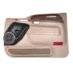 Front Door Custom Speaker Pods for the 1999-2007 Ford Excursion F-250F-350 to hold 6.5 in and 2.0 in  speakers for car audio installation upgrade