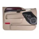 Front Door Custom Speaker Pods for the 1999-2007 Ford Excursion F-250F-350 to hold 6.5 in and 3.5 in and 2.0 in  speakers for car audio installation upgrade