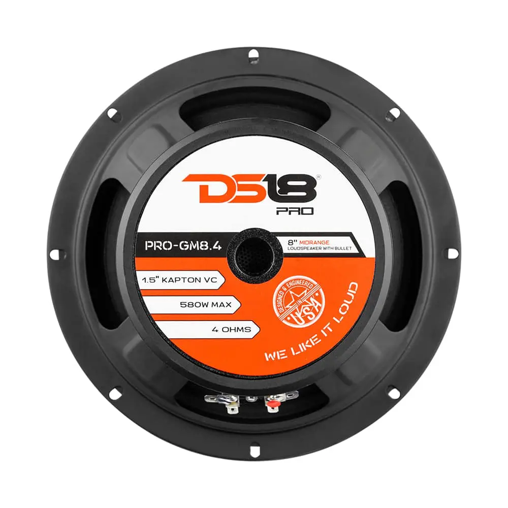 DS18 PRO-GM8.4 8" Mid-Range Loudspeaker 580 Watts 4-Ohm - Image 6