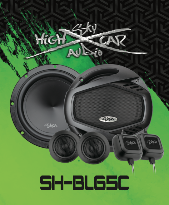 Sky High Car Audio SH-BL65C 6.5