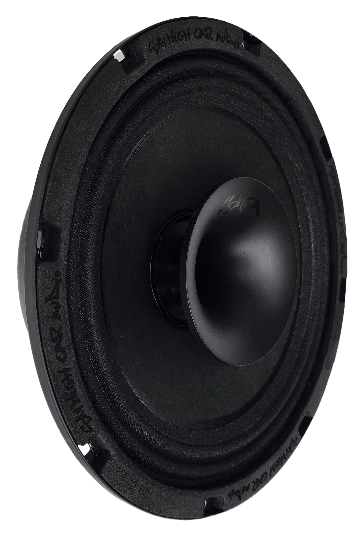 Sky High Car Audio SH-CX84SLIM 8" Slim Coaxial Speaker With Compression Driver Horn - Image 3