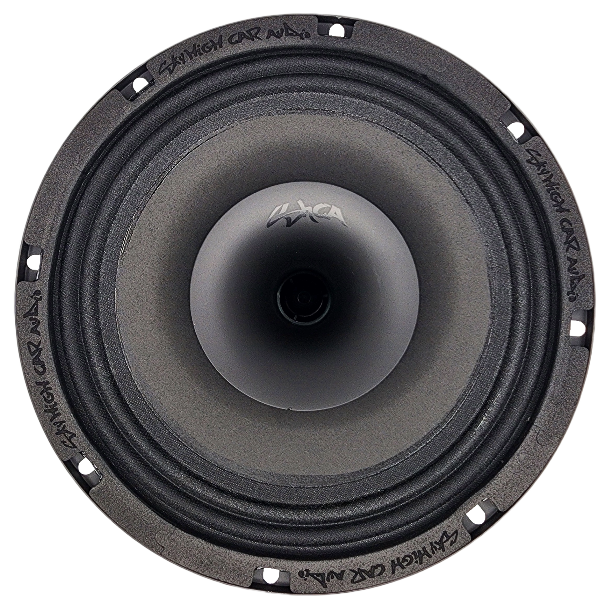 Sky High Car Audio SH-CX84SLIM 8" Slim Coaxial Speaker With Compression Driver Horn - Image 2