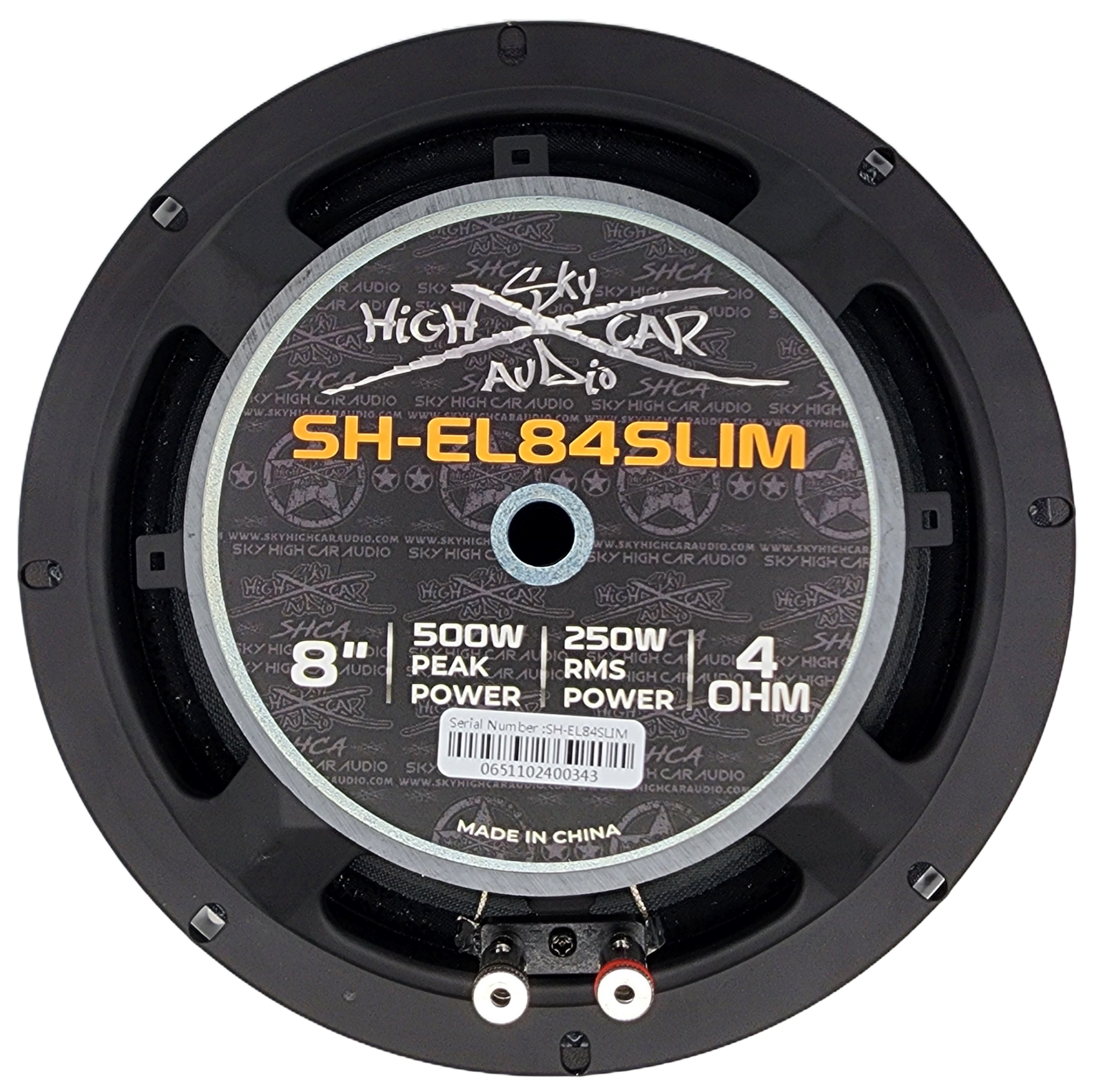 Sky High Car Audio SH-EL84 Slim 8" Pro Audio Midrange Speaker - Image 2