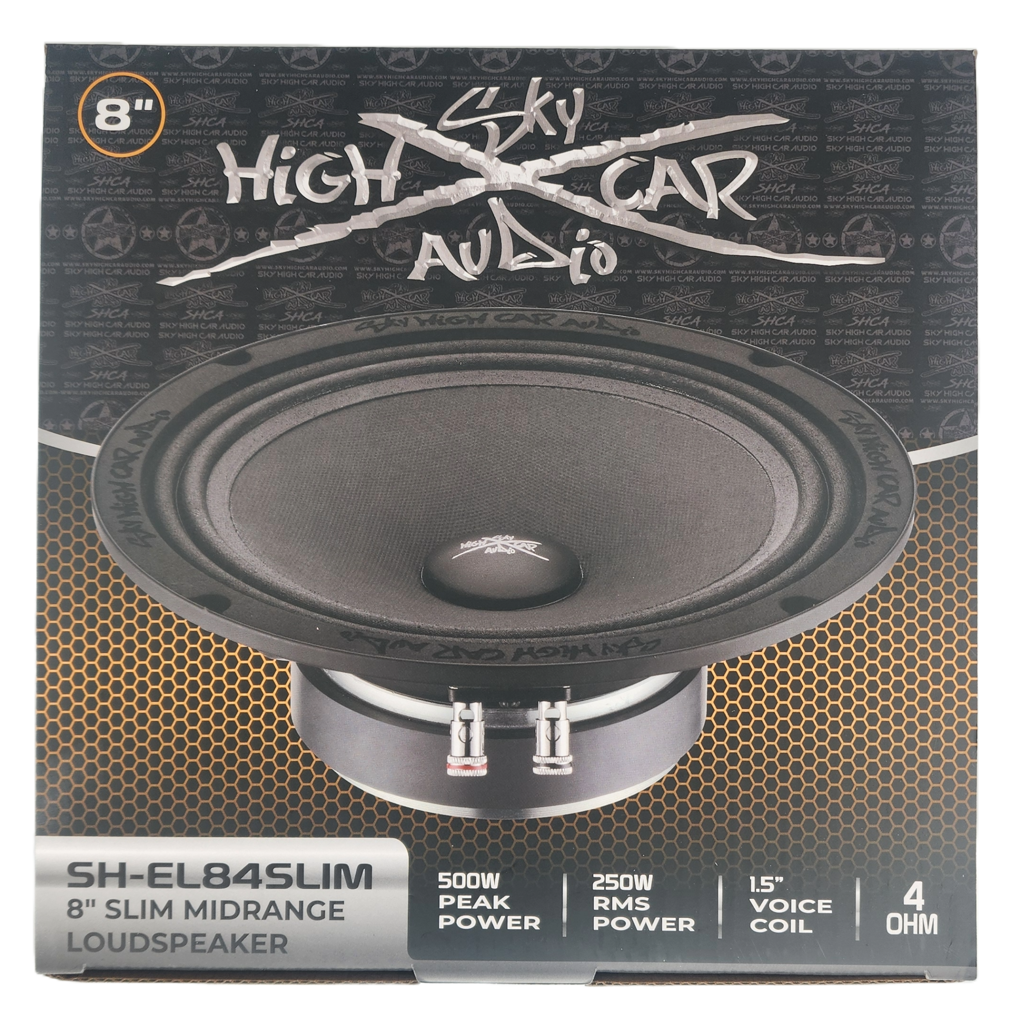 Sky High Car Audio SH-EL84 Slim 8" Pro Audio Midrange Speaker - Image 5