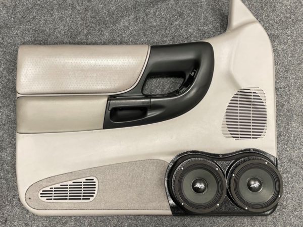 98-12 ford ranger dual 6.5 lower speaker pods for stereo installation