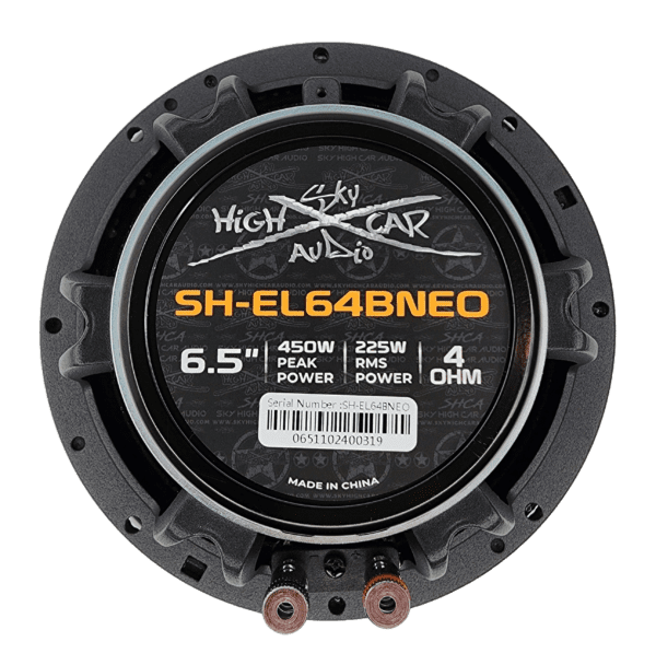 Sky High Car Audio  SH-EL64BNEO 6.5" Neodymium Bullet Midrange Speaker - Image 2