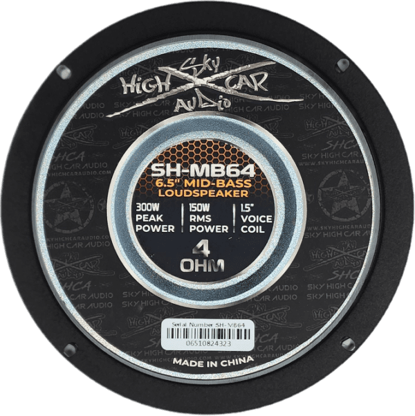 SHCA Pro Audio MB64 6.5" Mid-Bass Loudspeaker with 1.5" Voice Coil  () - Image 3