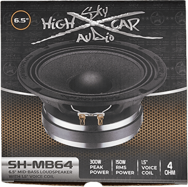 SHCA Pro Audio MB64 6.5" Mid-Bass Loudspeaker with 1.5" Voice Coil  () - Image 5