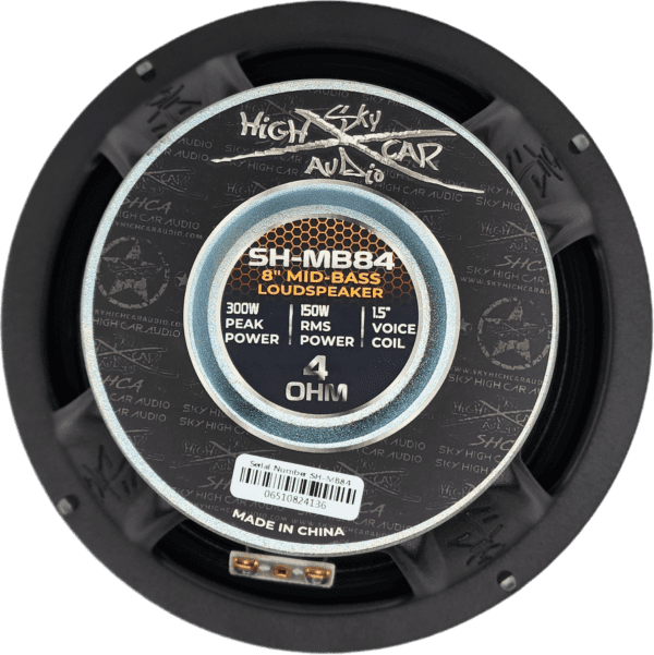 SHCA Pro Audio MB84 8" Mid-Bass Loudspeaker with 1.5" Voice Coil  () - Image 3