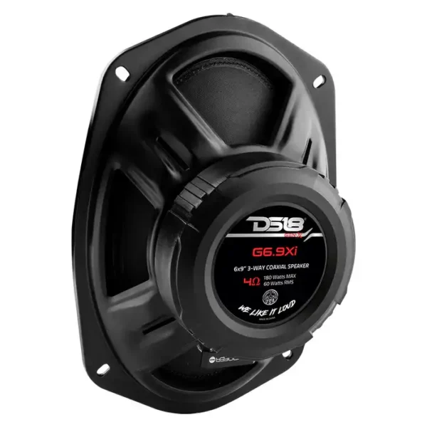 DS18-GEN-X 6x9" 3-Way Coaxial Speakers 60 Watts Rms 4-Ohm - Image 4